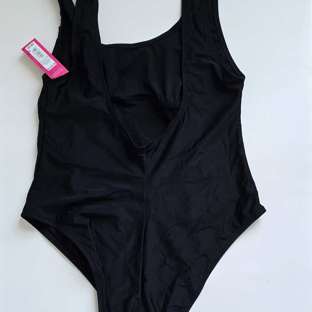 Black One-Piece Swimsuit